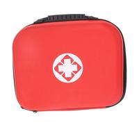 PACKOVE Trousse de Secours Portable Rouge Paquet de Rangement pour Urgences Étui Organisation pour Camping et Randonnée Capacité Pratique pour Familles et Voyageurs