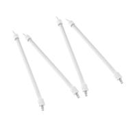 PACKOVE Tube Chauffant en Quartz Résistance Haute Température pour Chauffage Électrique 4 Pièces Chauffage Rapide et Homogène, pour Maisons et Décorations de Vacances