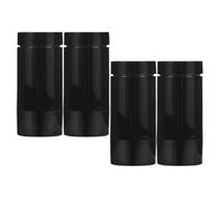 PACKOVE Tubes Rechargeables et Fonction Polyvalente Lot de 4 pour Déodorant en ABS Noir, Format Voyage Pratique Design Élégant pour Cosmétiques Personnels