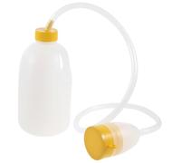 PACKOVE Urinoir Portable pour Homme 1700 Ml avec Tube Bouteille pour Pipi Réutilisable Urinal pour Hôpital et Camping Pratique pour Voyage et Usage Extérieur Plastique Solide avec Poignée