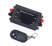 PACKOVE Variateur LED avec Télécommande 3 Boutons sans Fil Technologie Pwm, Contrôle de Luminosité, Compatible Lampes LED Unicolores pour Décoration