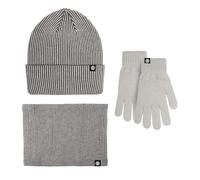 Packs Bonnet éCharpe Et Gants Femme Bonnet Ski - Tour De Cou Polaire Ensemble Trois PièCes Pour L'Hiver Et Les JournéEs Chaudes Couleur Unie éPais Pour Sports De Plein Air