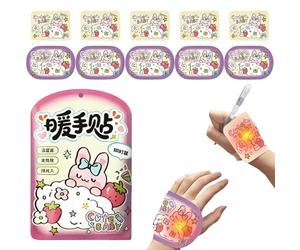 Packs de Chauffe-Mains | 10 Pièces Chauffe-Orteils et Corps à Activation à l'Air de Longue Durée,Chauffe-Mains et Corps Activation Rapide - pour Maison, Dortoir, Bureau, École, Camping,