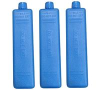 Packs de glace, 3 pcs 200 ml de long blocs de congélation durables, packs de glace de congélation portable réutilisables Gardez au frais pour le climatiseur du réfrigérateur de boisson alimentaire