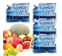 Packs De Glace De Refroidissement Portables - Blocs De Refroidissement Des Fuites, Inserts De Congélation Réutilisables | Rangement Froid Durable Pour Les Sorties De Plage, Voyages De Pêche, Déjeuners
