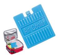 Packs De Glace pour Les Sacs À Lunch - Blocs De Refroidissement en Réutilisables Ventilateur De Climatiseur Portable | Boissons Alimentaires Compactes Glaciales À L'école Voyage De Voyage Camp