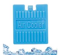 Packs de glace pour sacs à déjeuner, boîte à glace portable pour refroidisseur d'air - Blocs de refroidissement congelables réutilisables pour pique-nique, école, camping, climatiseur, ventilateur