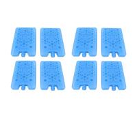 Packs de Glace R utilisables Refroidisseurs tanches Rechargeables pour Bo te Lunch et Sac Conception Plate en Plastique PE 6 Pi ces