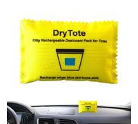 Packs déshydratants rechargeables - Sac déshumidificateur haute capacité, indicateur de saturation à changement de couleur, protection contre l'humidité de qualité professionnelle, agent de séchage