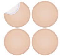 Packs d'huile de ricin pour poitrine, 4pcs de tampons de sein d'huile de ricin souple réutilisables, enveloppe d'huile d'huile de ricin bifarque étanche à l'épreuve d'huile d'huile de ricin à l'huile