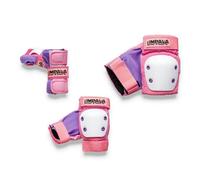 Packs protections - IMPALA SKATE - IMPALA ROLLERSKATES Pink Taille M - Rose - Poignets/coudières/genouillères - Sangles velcro M