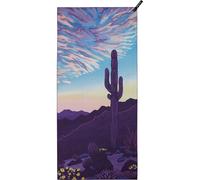 PackTowl Serviette microfibre Personal Body 64 x 137 cm ultra légère imprimé désert