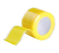 PackYard Ruban adhésif en silicone auto-fusionnant, 2,5 cm x 1,5 m, jaune, étanche, étanche, en caoutchouc auto-amalgamant, pour réparation d'urgence de tuyaux d'eau chaude et froide et fixation