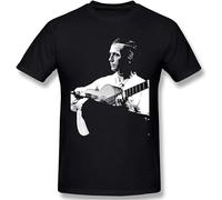 Paco De and Lucia 2by TheFabulaShopkg Cool Men's Basic Short Sleeve T-Shirt R228 Tees Tops European Black XL