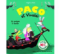 Paco et Vivaldi – Mes petits livres sonores – Dès 3 ans – Gallimard