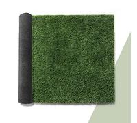 Paco Home Gazon Synthétique Jardin Balcon Terrasse Tapis Gazon Intérieur Extérieur Lavable Naturel Doux Effet Nature, Modèle:25mm, Dimension:133x150cm