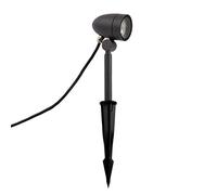 Paco Home Lampe Jardin Déco Extérieur Abri Jardin Lampe Prise Extérieure Piquets GU10, Aluminium, Anthracite