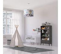 Paco Home Lampe Suspendue Chambre Enfant Suspension Chambre Bébé Pompier Rue Police Garçons Filles E27