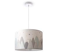Paco Home Lampe Suspendue Chambre Enfant Suspension Chambre Bébé Pompier Rue Police Garçons Filles E27