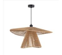 Paco Home Suspension LED pour salon, salle à manger, cuisine, abat-jour, papier déco style bohème E27, couleur : noir, type de luminaire ___ Couleur : type 6