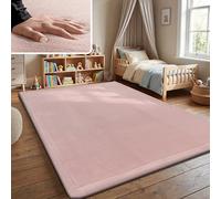 Paco Home Tapis Chambre Enfant Bebe Fille Garcon Moelleux Antidérapant Moderne, Dimension:140x200 cm, Couleur:Pink