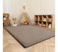 Paco Home Tapis Chambre Enfant Bebe Fille Garcon Moelleux Antidérapant Moderne, Dimension:200x280 cm, Couleur:Beige