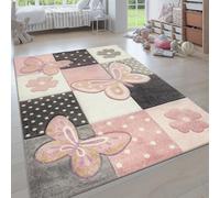 Paco Home Tapis Enfant Moderne Pastel Chambre Animaux 3D, Dimension:200x290 cm