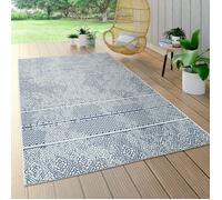 Paco Home Tapis Intérieur & Extérieur Balcon Terrasse Cuisine Jardin Moderne, Dimension:80x150 cm, Couleur:Bleu 9