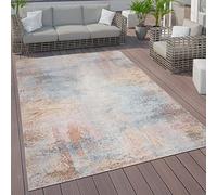 Paco Home Tapis Intérieur Et Extérieur Terrasse Cuisine Vintage Pastel Motifs Abstraits, Dimension:200x280 cm, Couleur:Multicolore 2