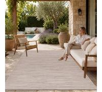 Paco Home Tapis Intérieur & Extérieur Balcon Terrasse Cuisine Motif Ethnique Boho Moderne, Dimension:80x150 cm, Couleur:Beige 6