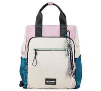 PACO MARTINEZ Sac à Dos Femme avec Poche pour Ordinateur 13", 1 Compartiment Spacieux et 5 Poches, Extensible, Sangle pour Fixation au Trolley de la Valise, Nylon Multicolore