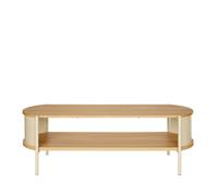 Paco - Meuble TV en bois et métal L120cm - Beige