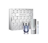Paco Rabanne INVICTUS Coffret Eau de Toilette Spray 100 ml + Déodorant Spray 150 ml + Mini 10 ml - 1 Set