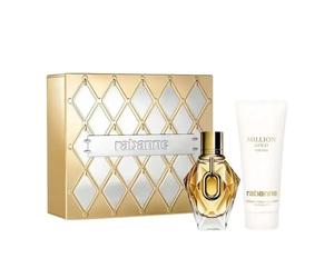 Paco Rabanne Million Gold For Her Eau De Parfum 50ml & Body Lotion 100ml