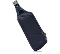 Pacsafe V Action Sac sling bleu, polyester recyclé, unisexe
