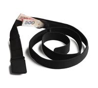 pacsafe Ceinture noir pour femme et homme - Cashsafe Wallet Belt 258915 100 cm