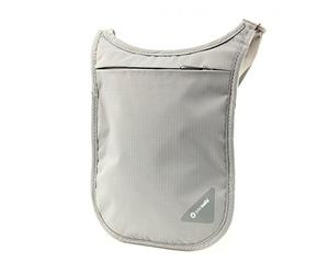 Pacsafe Coversafe V Pochette Tour de Cou, 18 cm, Gris (Grey)
