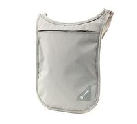 Pacsafe Coversafe V75 RFID Blocking Neck Pouch Neutral Grey