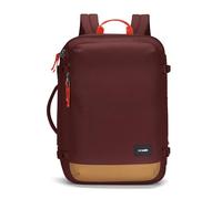 Pacsafe Go 34L Sac à dos de voyage rouge foncé, 32 x 47 x 20cm