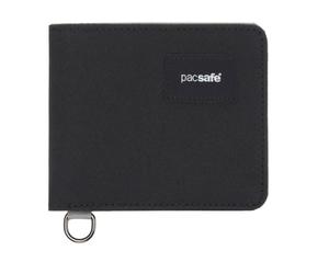 Pacsafe - RFIDsafe Bifold Wallet - Porte-monnaie - 9 x 10,5 x 1 cm - jet black