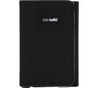 Pacsafe Rfidsafe - Portefeuille homme triple barrière RFID, Jet Black, taille unique, Portefeuille triple barrière RFID Rfidsafe