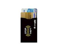 PACSAFE Rfidsleeve 25 Block Etui pour Carte de crédit Noir/100