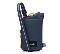 Pacsafe Sac à bandoulière bleu foncé / gris, Taille One Size