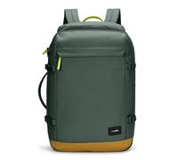 Pacsafe Sac à dos 'GO ' marron / vert / noir / blanc, Taille One Size