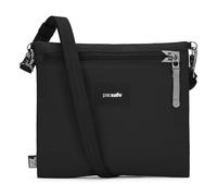 Pacsafe sac à épaule bandoulière Go Crossbody Pouch Jet Black noir