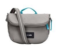 pacsafe Sac à épaule bandoulière taupe turquoise pour femme et homme - Go Saddle Crossbody Bag Stone 307759