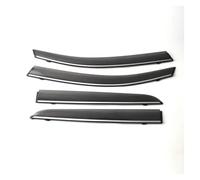 PaCsci déflecteurs d'air pour VW pour Jetta A6 MK6 2011 2012 2013 2014-2018 Protection Contre La Pluie Solaire Pare-Brise Visière Fenêtre Déflecteurs Fenêtre Latérale