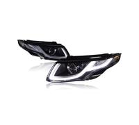 PaCsci Phares De Voiture Pour Land Pour Rover Pour Evoque 2013-2017 Feux De Voiture LED Lampes De Voiture Feux Diurnes Clignotants Dynamiques Ensemble Lampe Phares