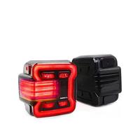 PacSci Pour Jeep Pour Wrangler JK 2007-2017 JL 2018-2025 2 Pièces Feux Arrière LED Version Européenne Feux Arrière LED Frein Arrière Clignotant De Course Ensemble Feu Arrière