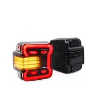 PacSci Pour Jeep Pour Wrangler JK 2007-2017 JL 2018-2025 2 Pièces Feux Arrière LED Version Européenne Feux Arrière LED Frein Arrière Clignotant De Course Ensemble Feu Arrière